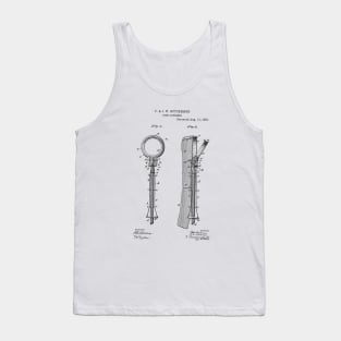 Fruit Gatherer Vintage Patent Hand Drawing Tank Top